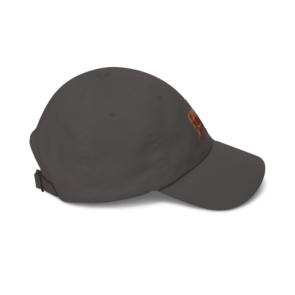 Embroidered Stag Dad Cap — Rustic Deer Baseball Hat