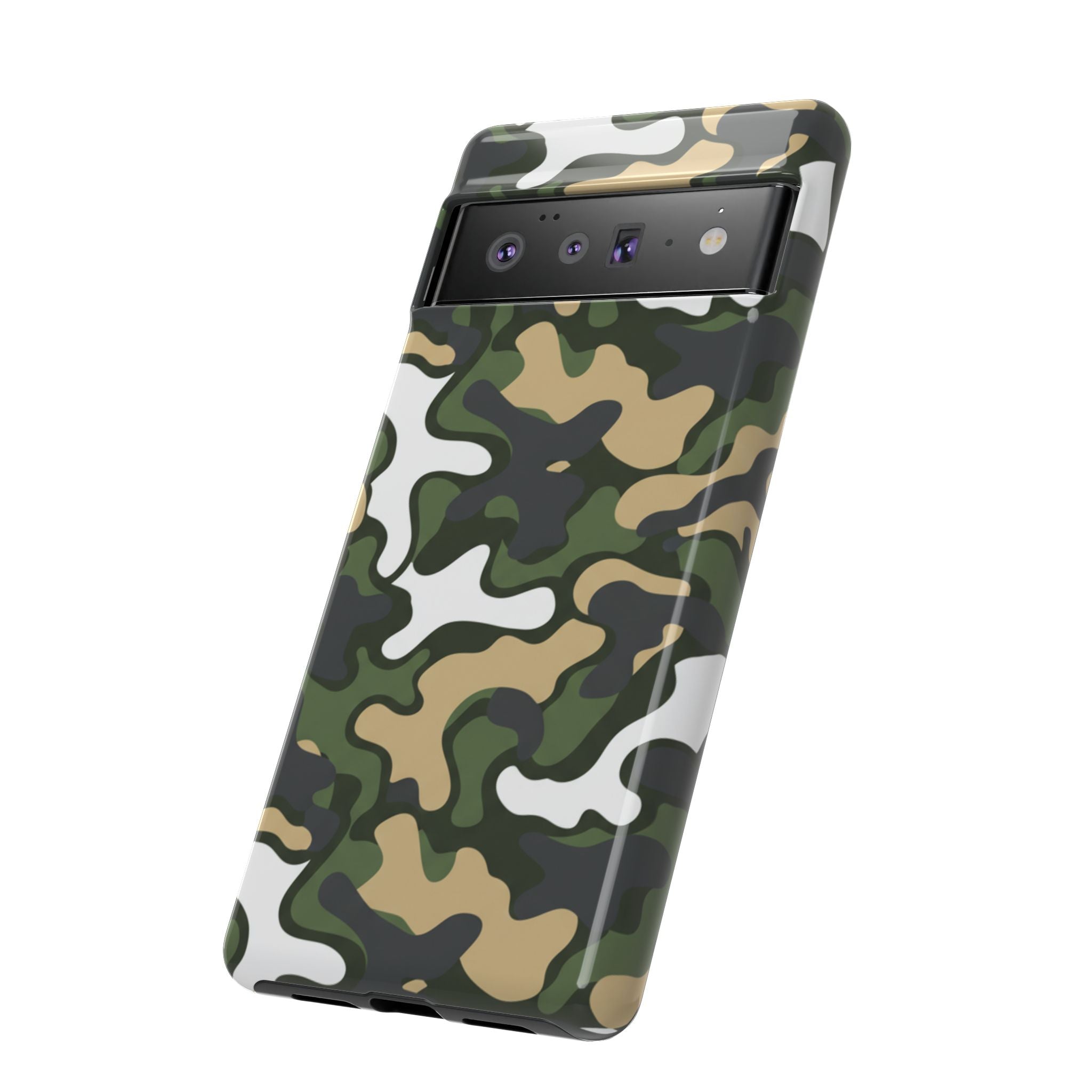Camouflage Tough Phone Case — Military Camo Protective Cover