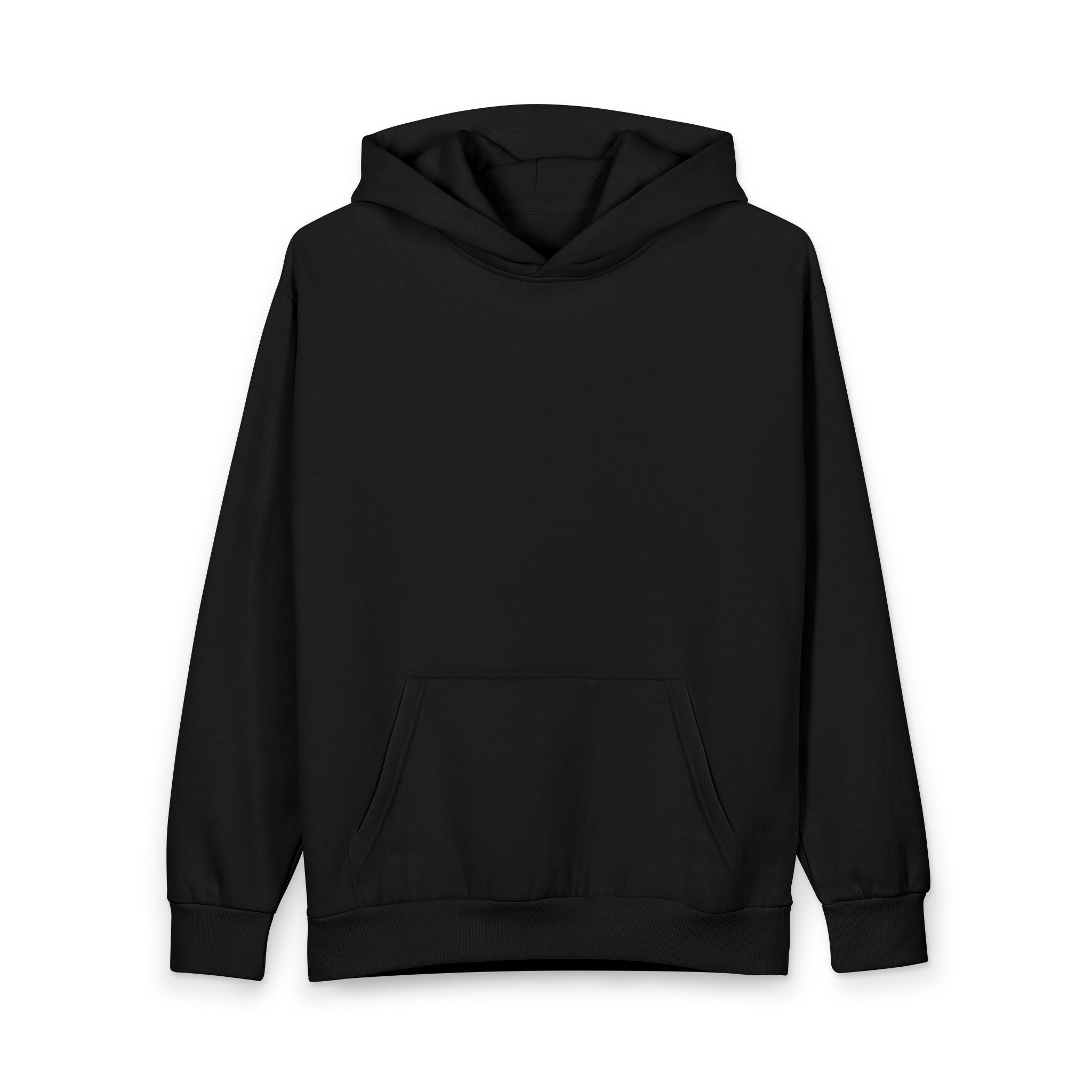 Sunflower Pattern Hoodie — Floral Back Print Pullover