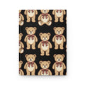 Teddy Bear Hardcover Journal — Cute Patterned Notebook for Kids & Gift