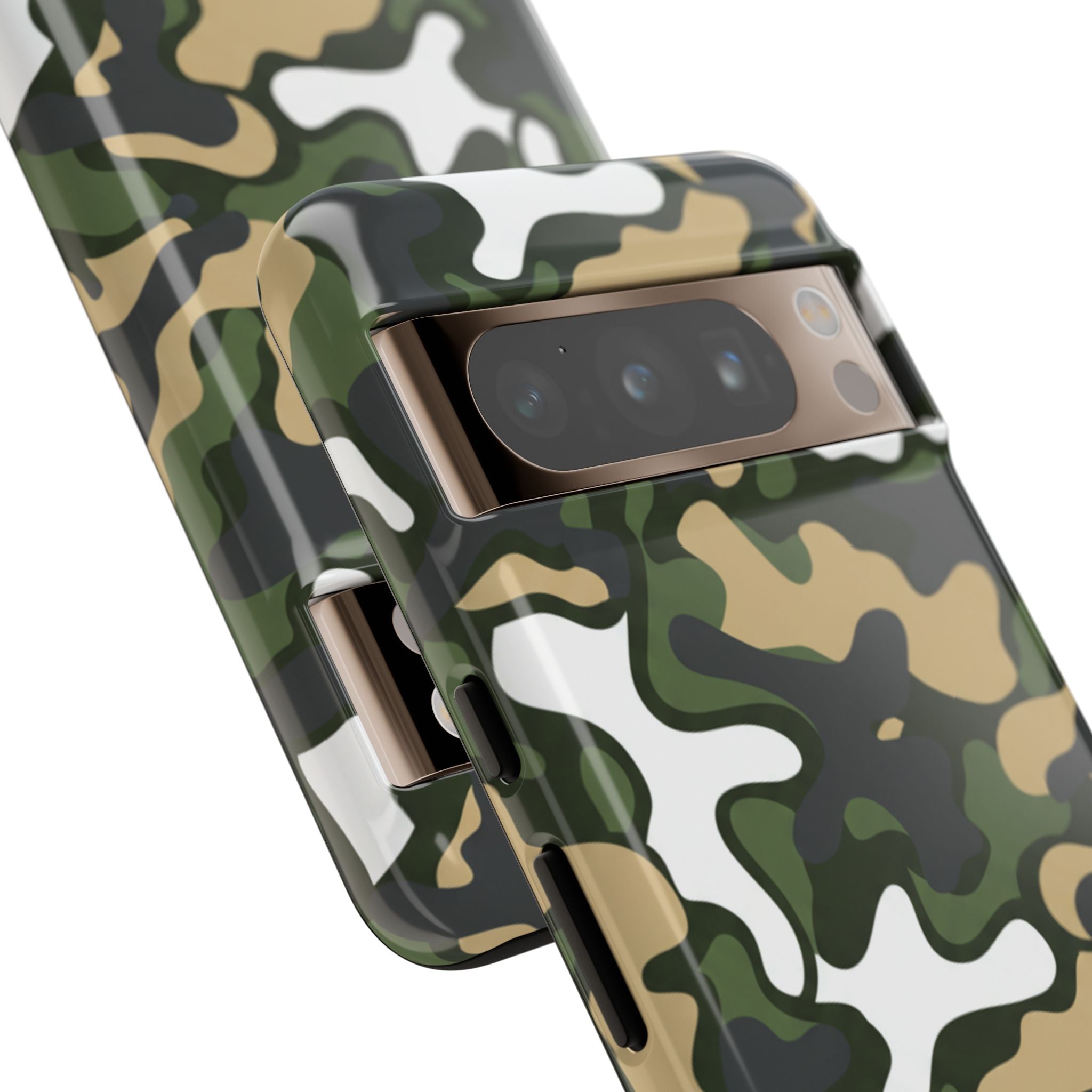 Camouflage Tough Phone Case — Military Camo Protective Cover