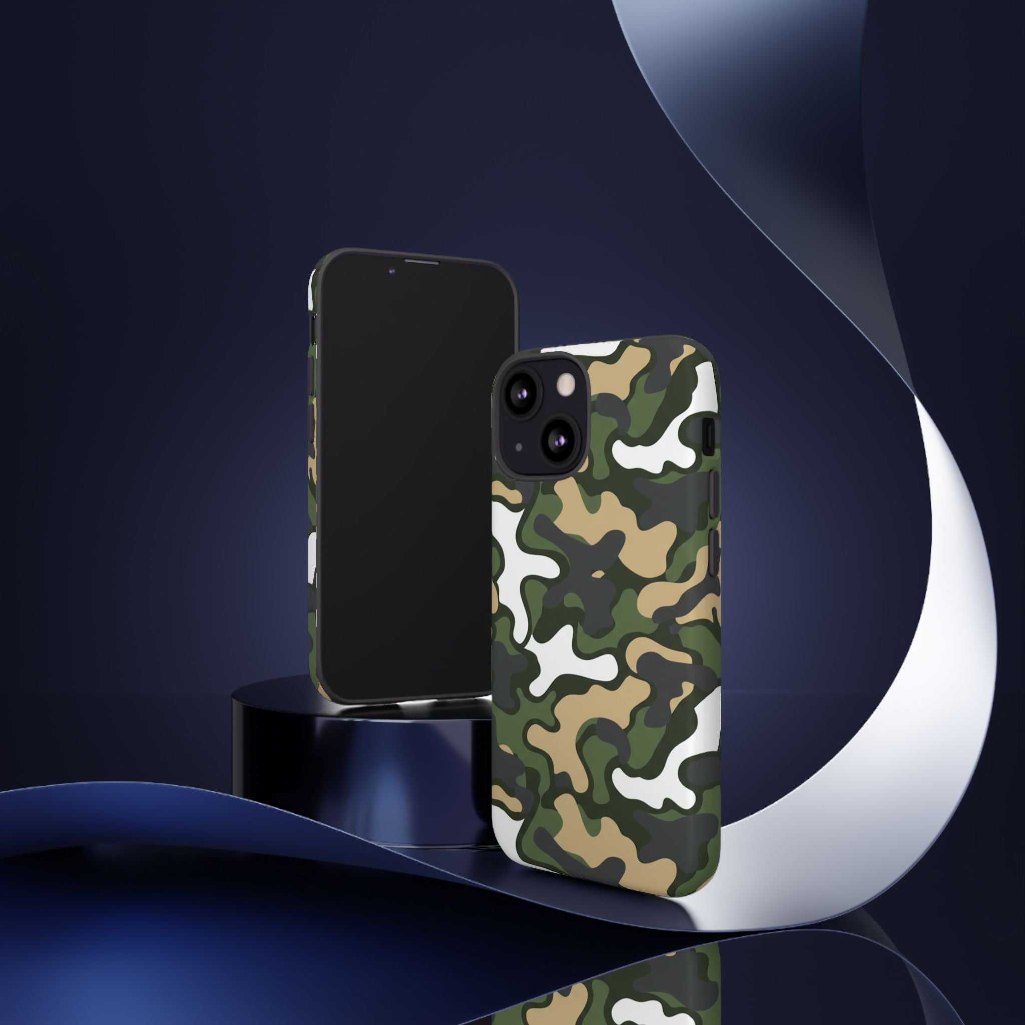 Camouflage Tough Phone Case — Military Camo Protective Cover