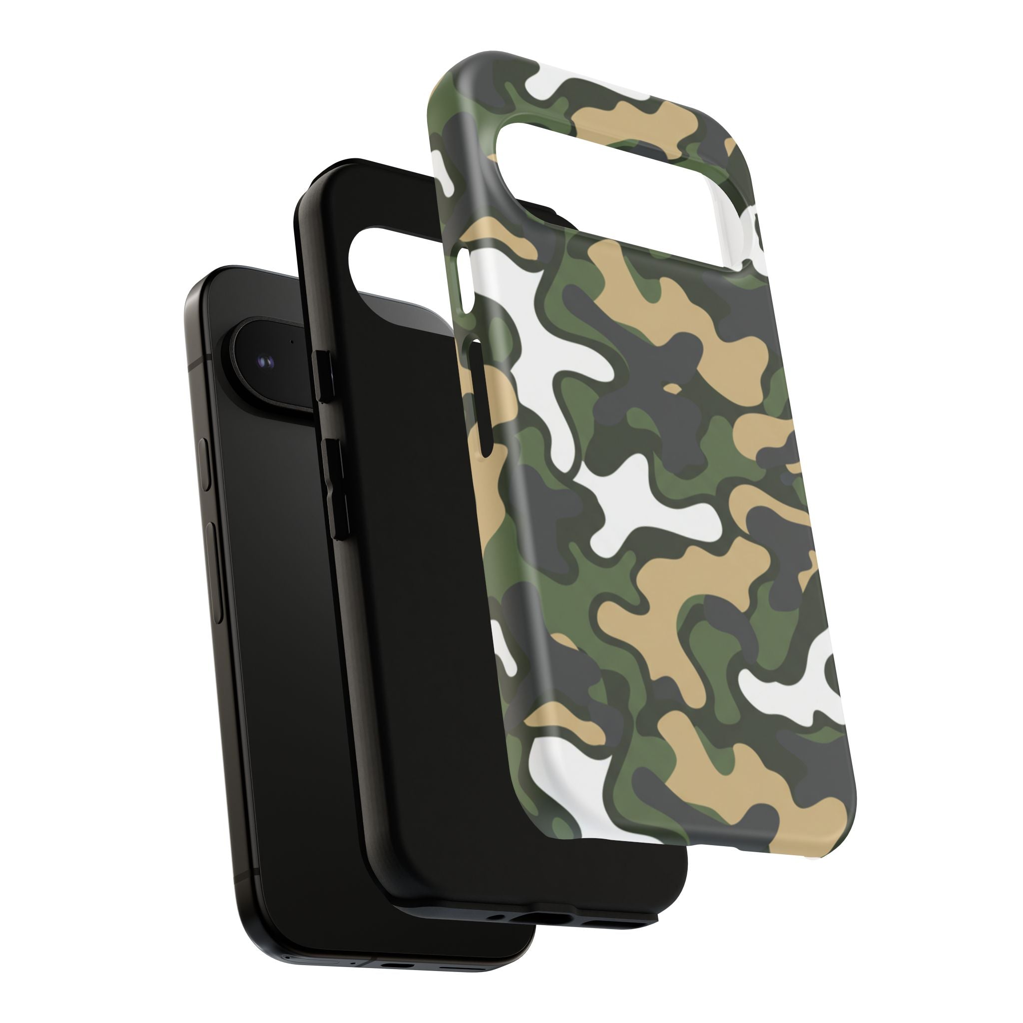 Camouflage Tough Phone Case — Military Camo Protective Cover