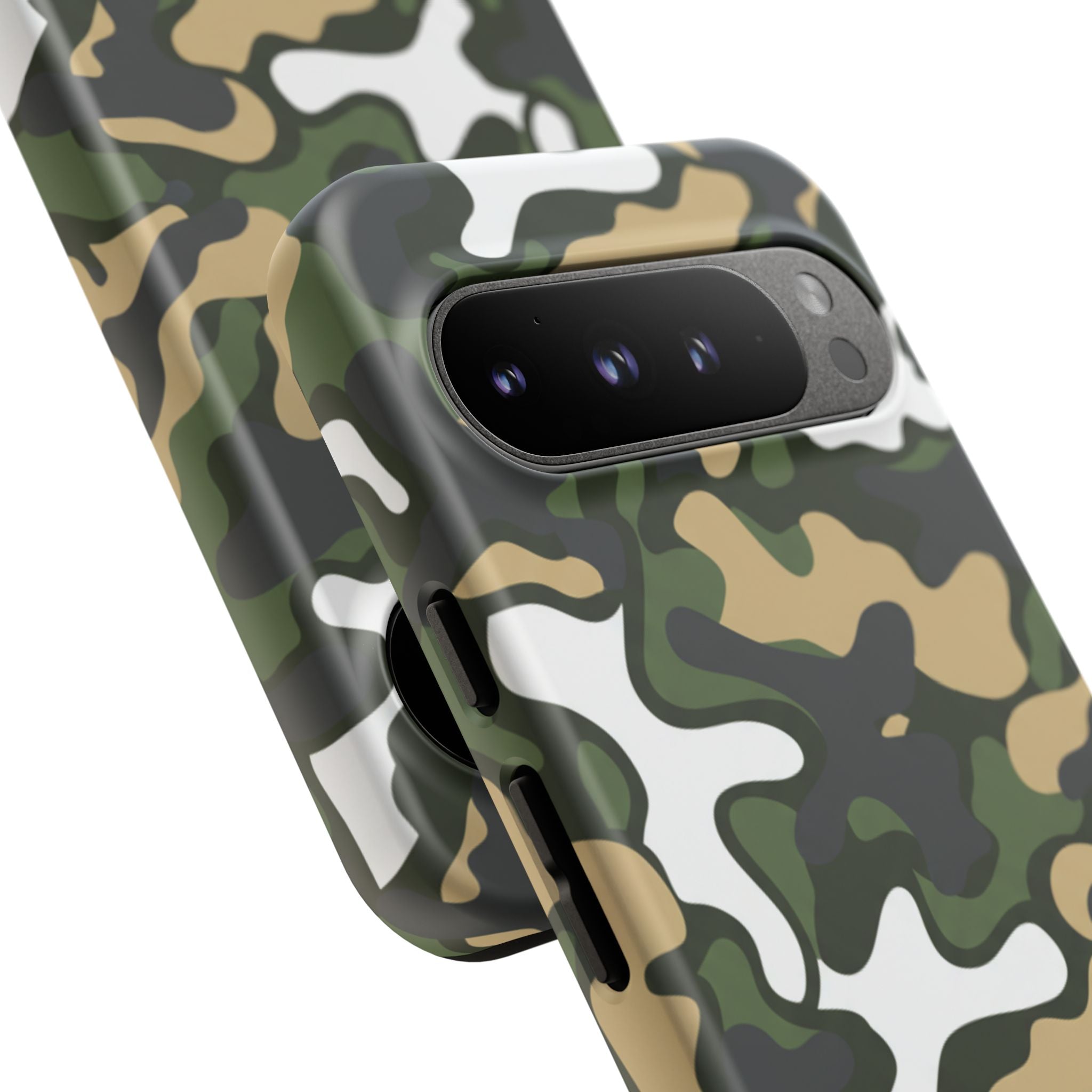 Camouflage Tough Phone Case — Military Camo Protective Cover