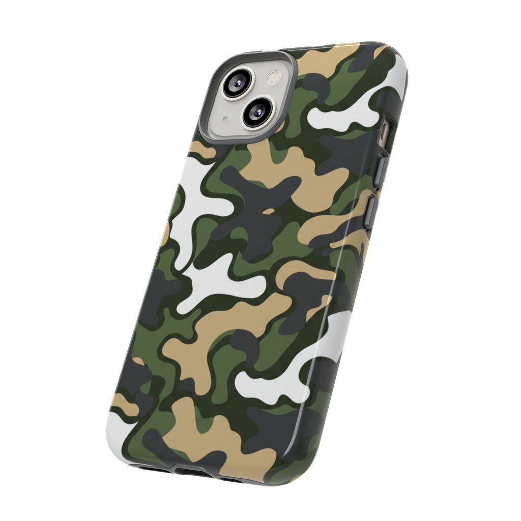 Camouflage Tough Phone Case — Military Camo Protective Cover