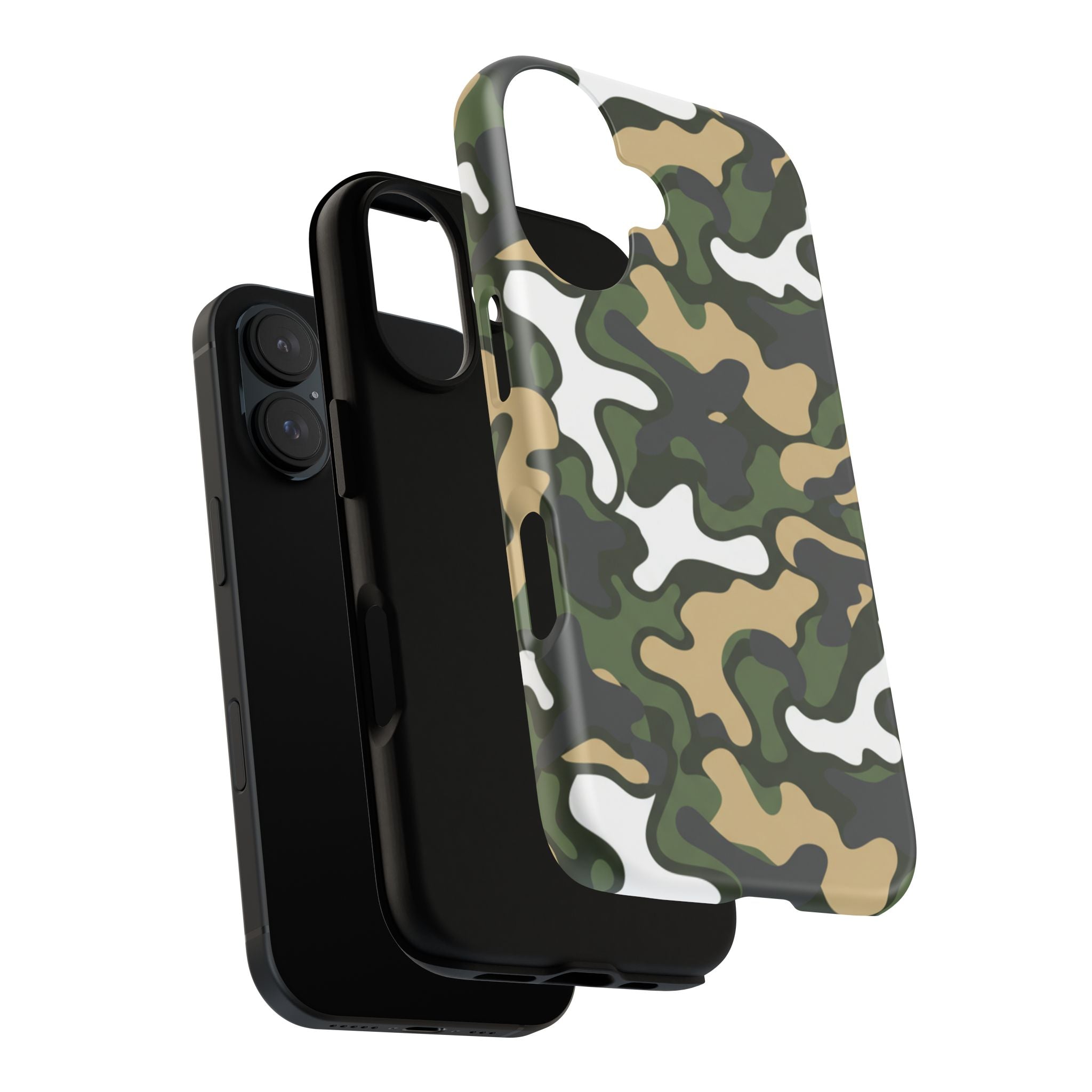 Camouflage Tough Phone Case — Military Camo Protective Cover