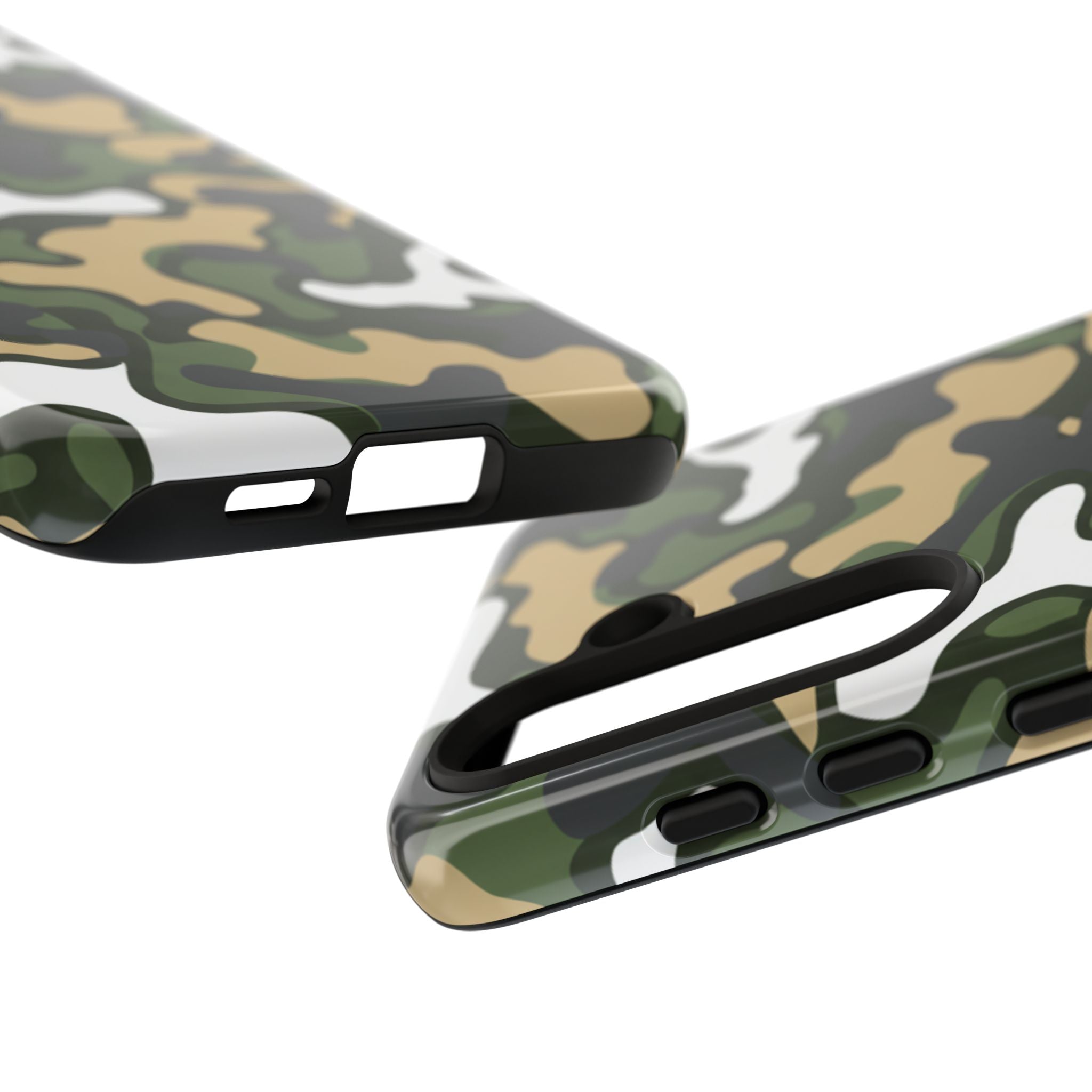 Camouflage Tough Phone Case — Military Camo Protective Cover