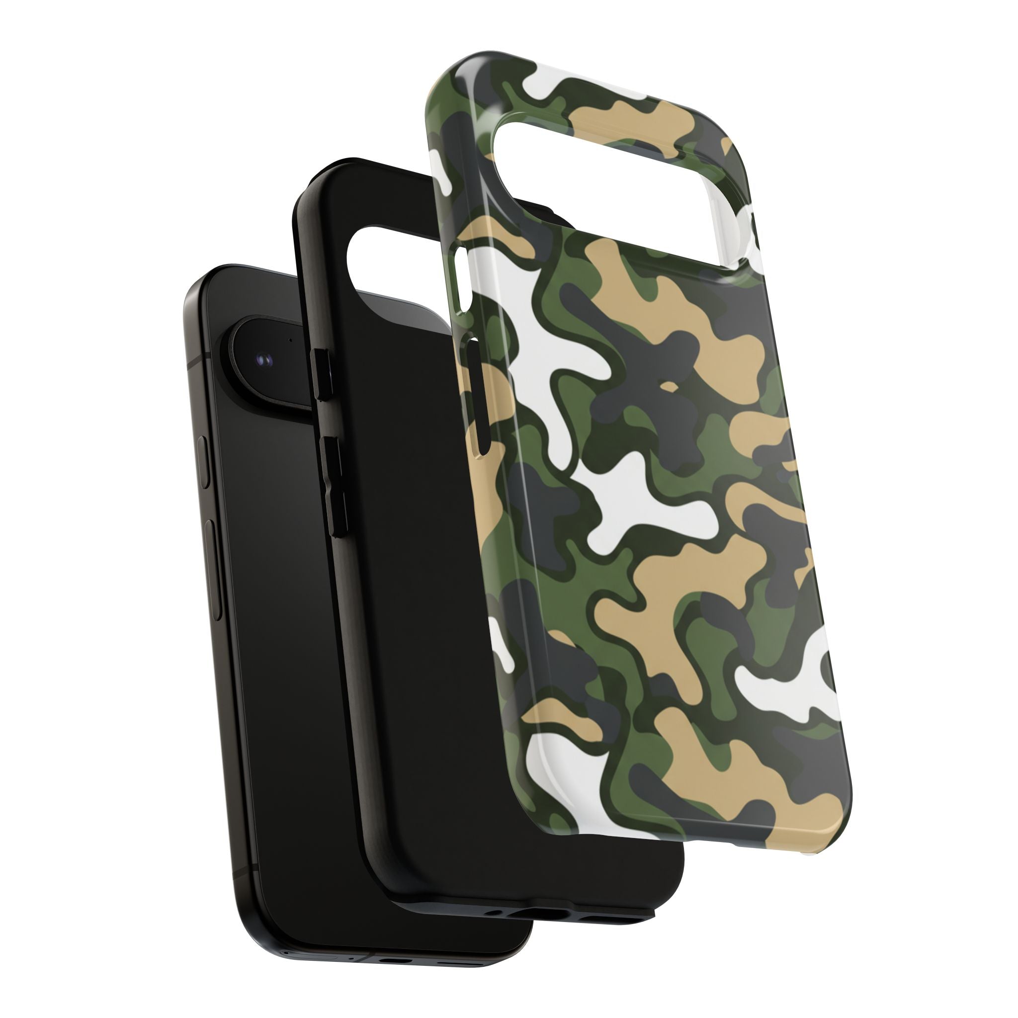 Camouflage Tough Phone Case — Military Camo Protective Cover