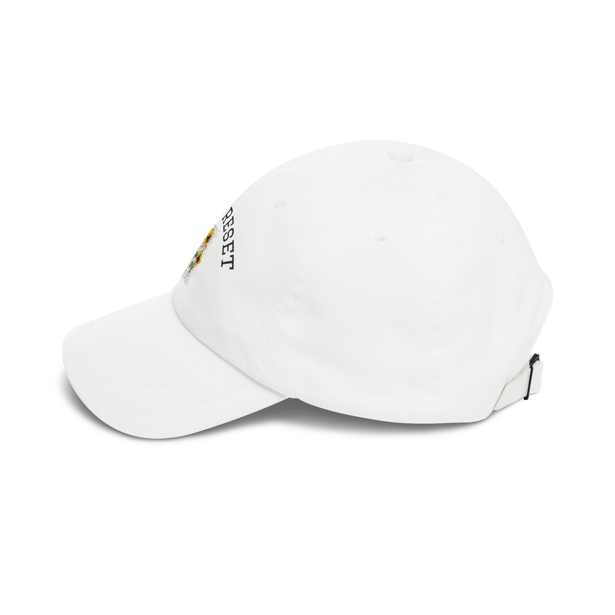 Sunday Reset Dad Cap - Embroidered Relaxed Baseball Hat for Weekend Vibes