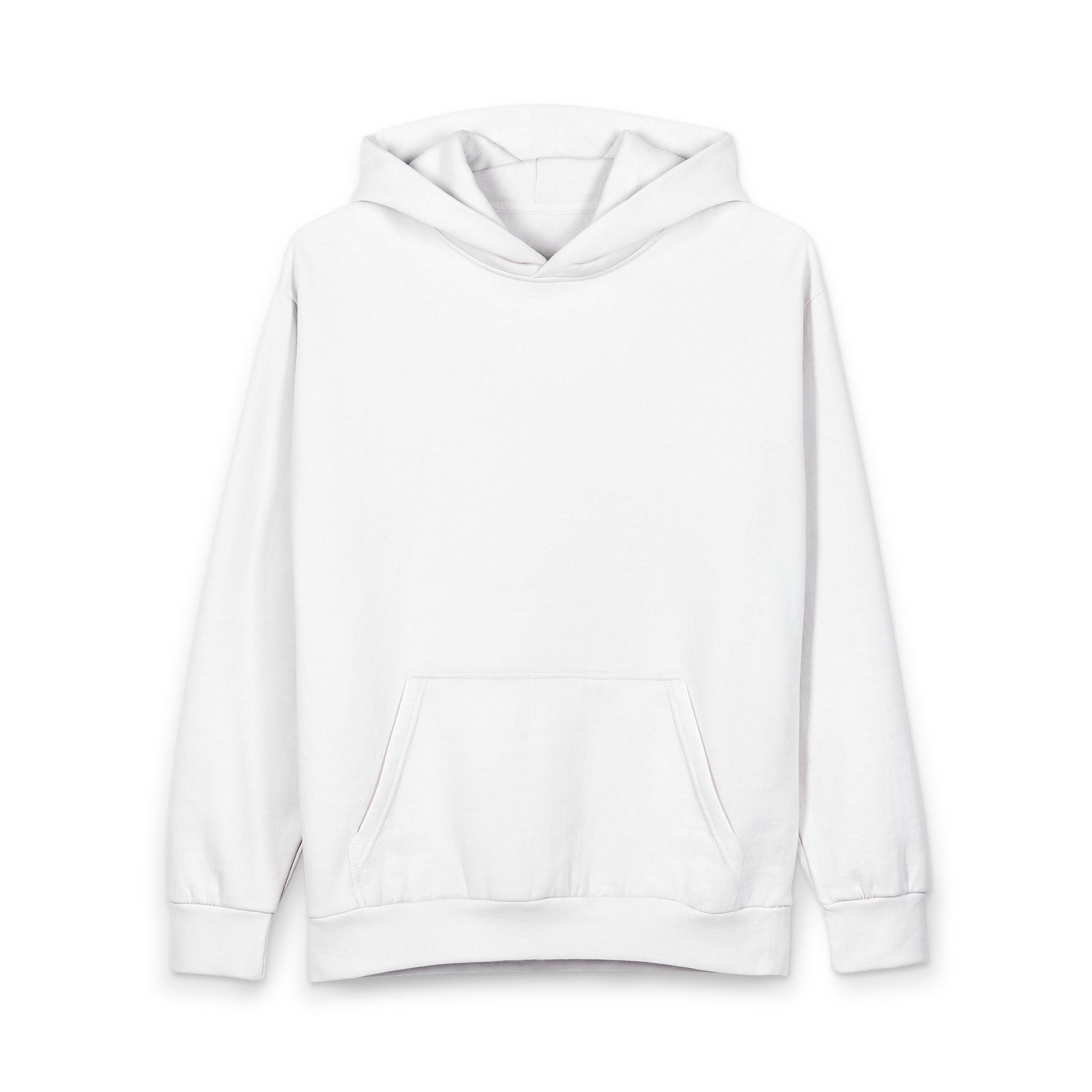 Sunflower Pattern Hoodie — Floral Back Print Pullover