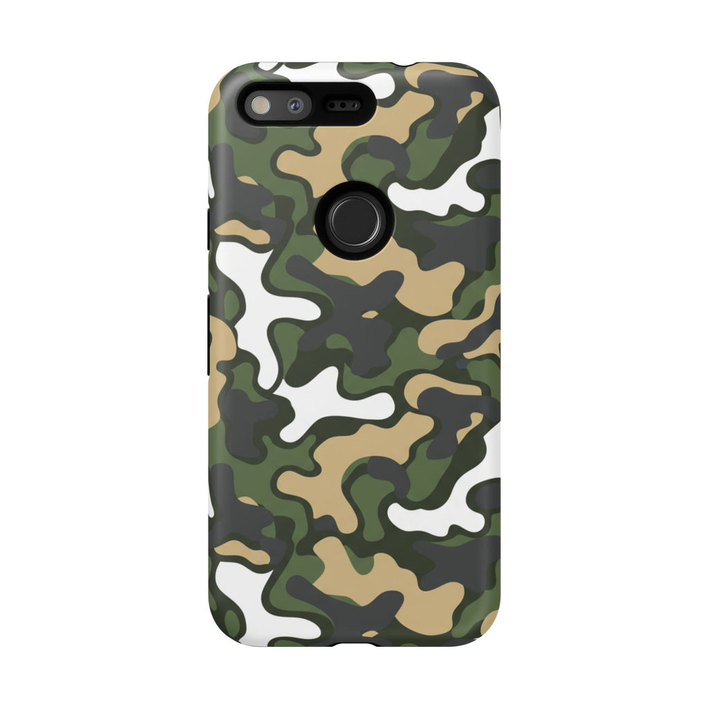 Camouflage Tough Phone Case — Military Camo Protective Cover