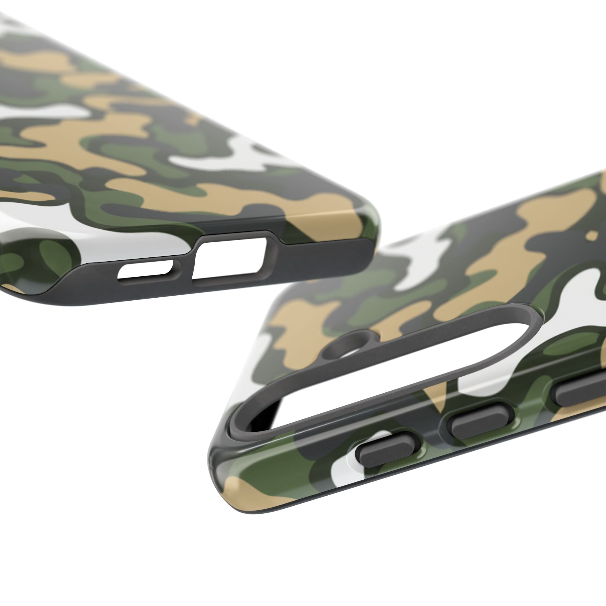 Camouflage Tough Phone Case — Military Camo Protective Cover