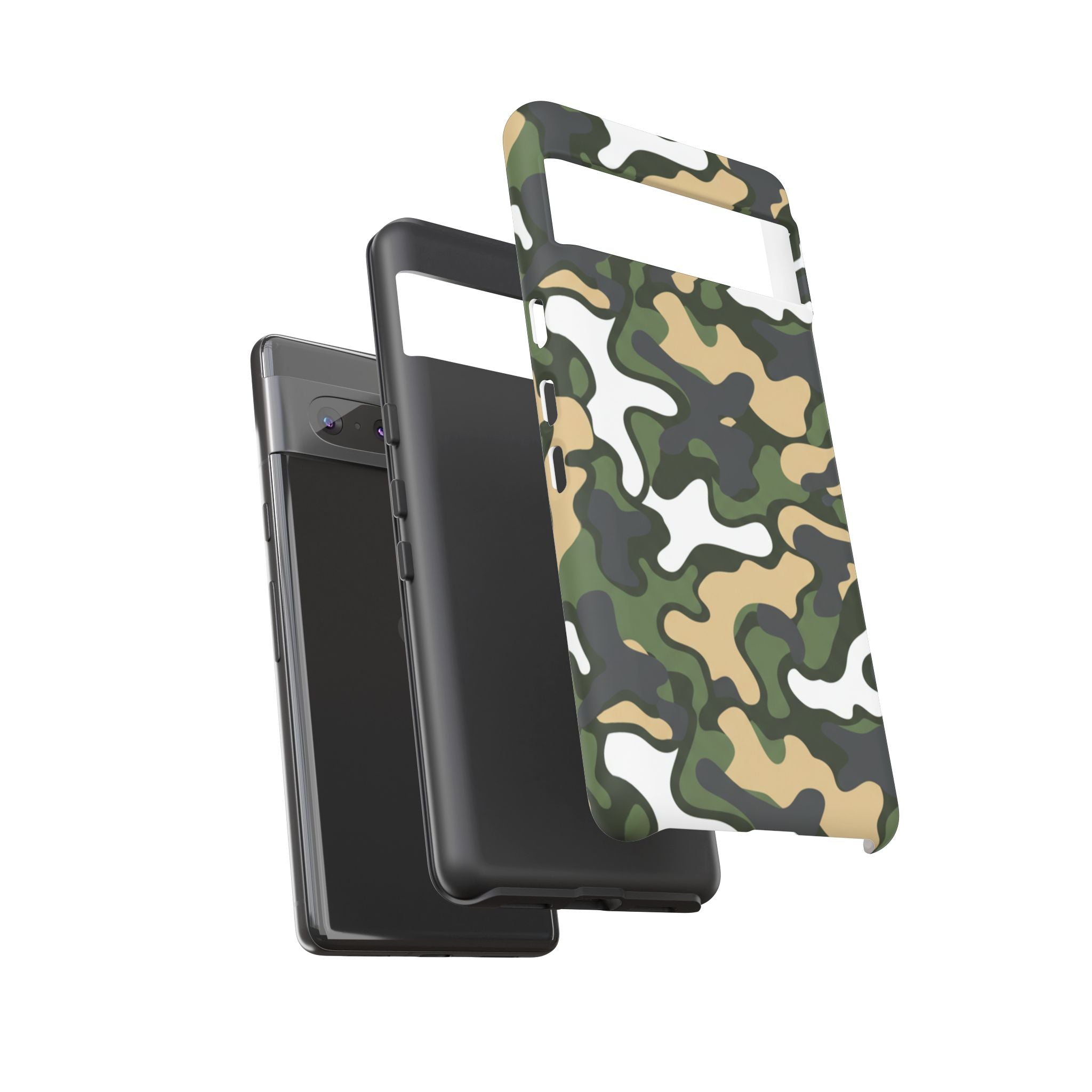 Camouflage Tough Phone Case — Military Camo Protective Cover