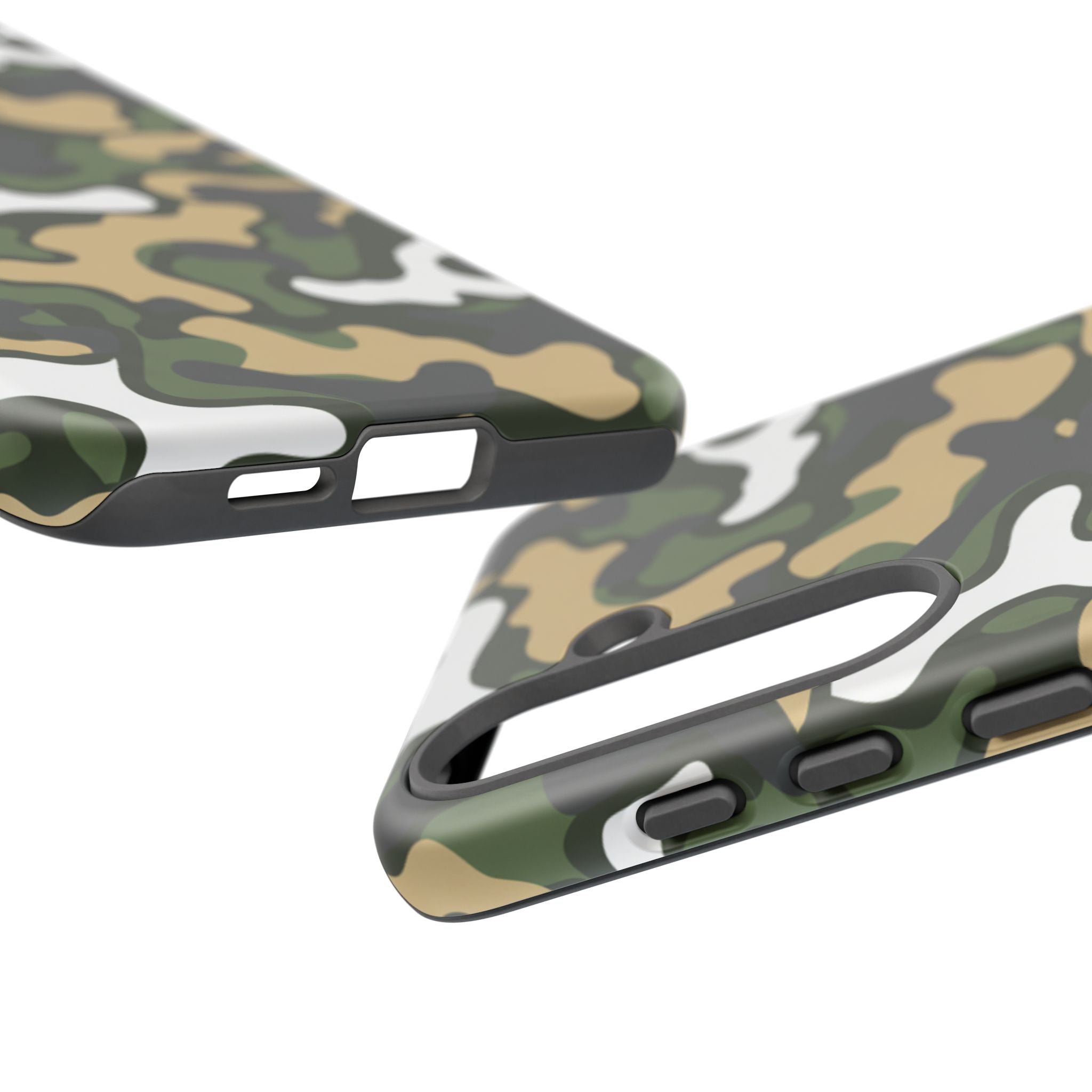 Camouflage Tough Phone Case — Military Camo Protective Cover