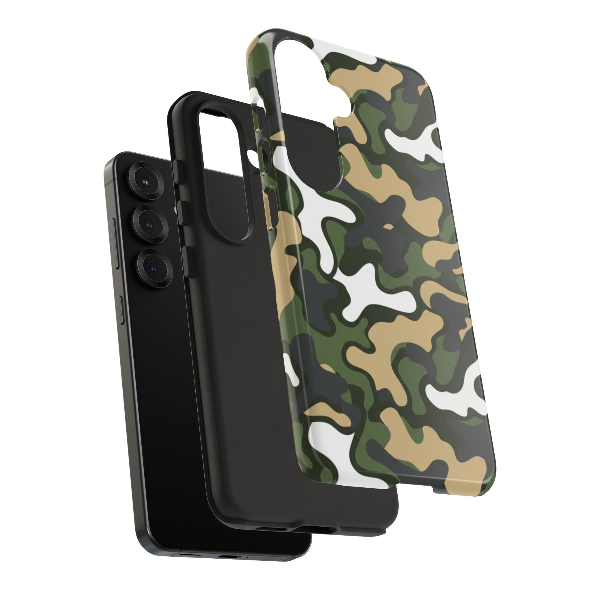 Camouflage Tough Phone Case — Military Camo Protective Cover