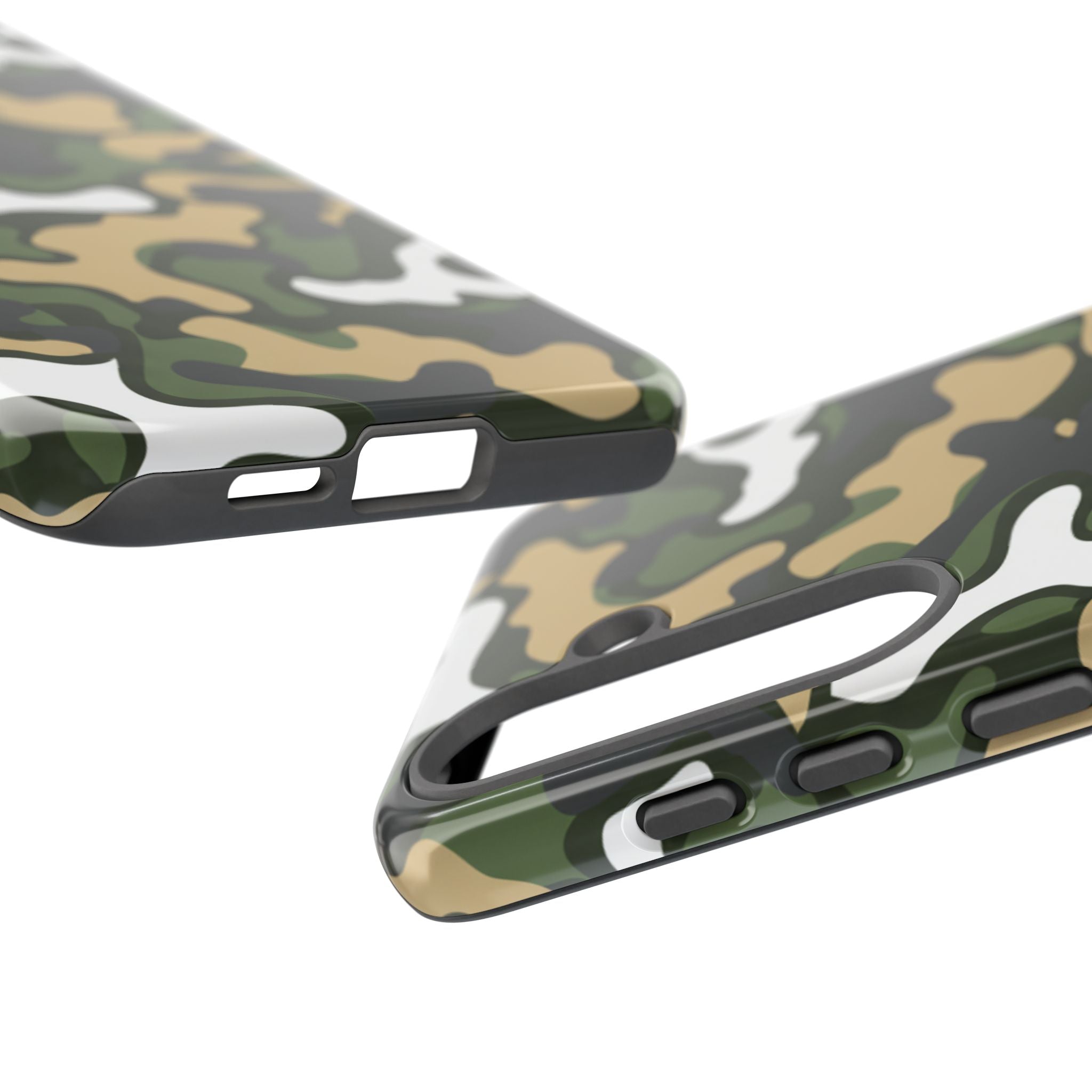 Camouflage Tough Phone Case — Military Camo Protective Cover