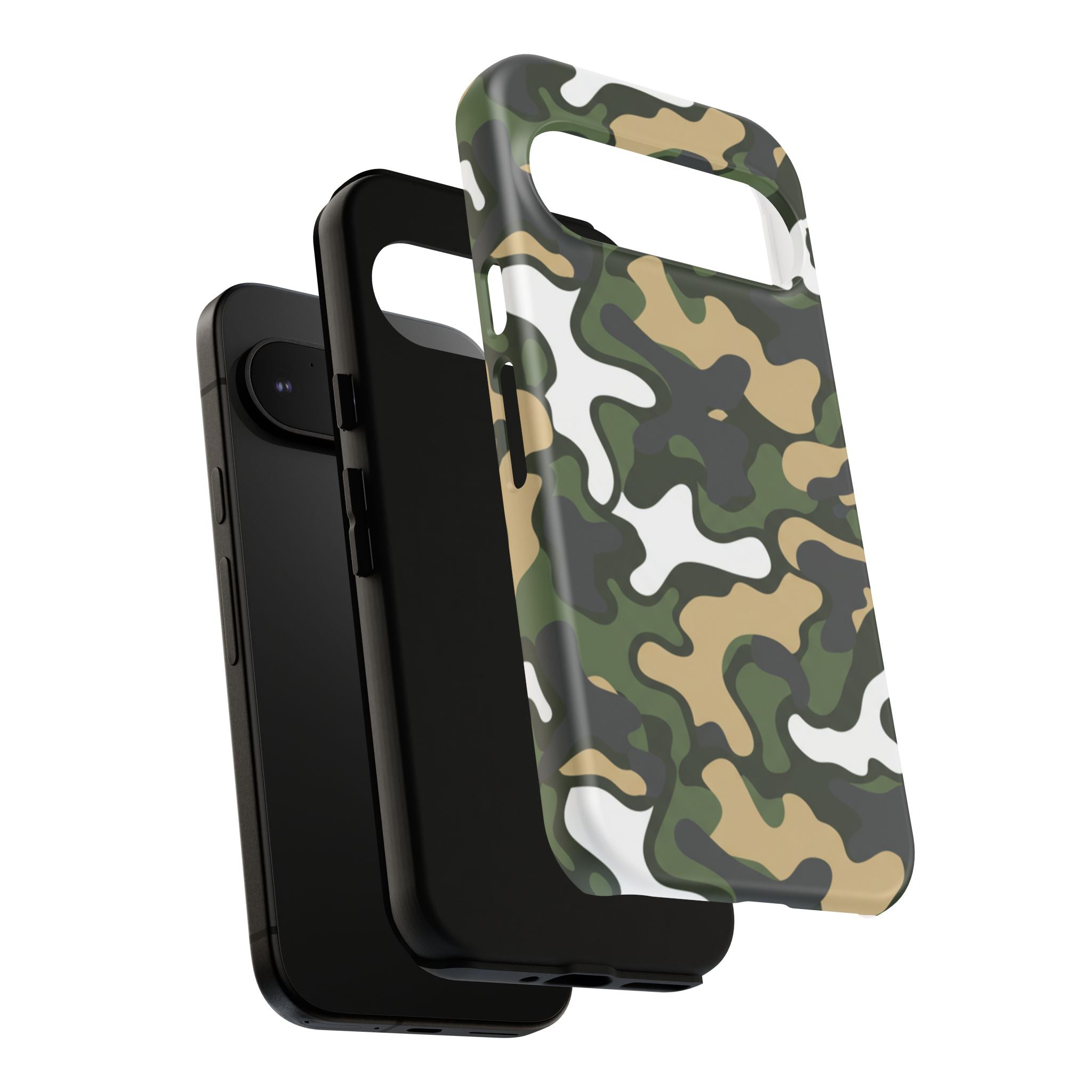 Camouflage Tough Phone Case — Military Camo Protective Cover