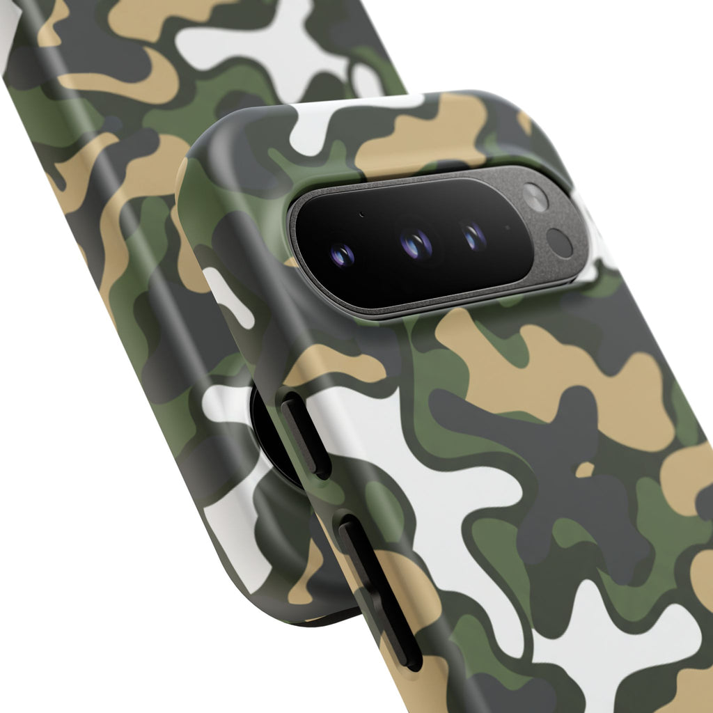 Camouflage Tough Phone Case — Military Camo Protective Cover
