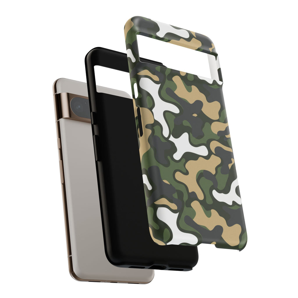 Camouflage Tough Phone Case — Military Camo Protective Cover