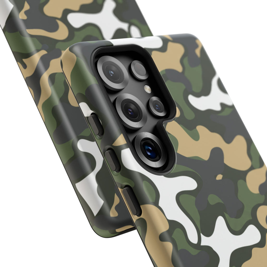 Camouflage Tough Phone Case — Military Camo Protective Cover