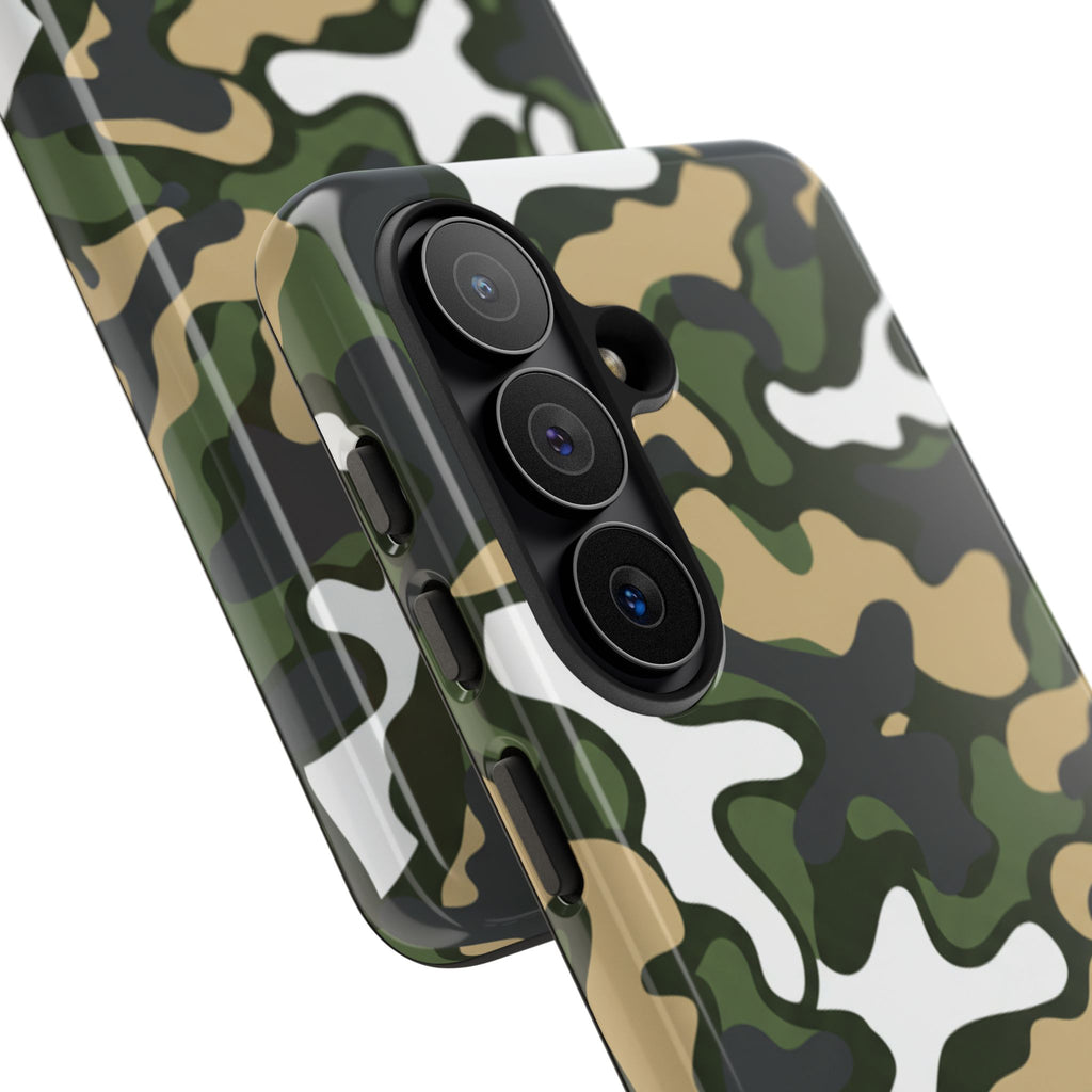 Camouflage Tough Phone Case — Military Camo Protective Cover