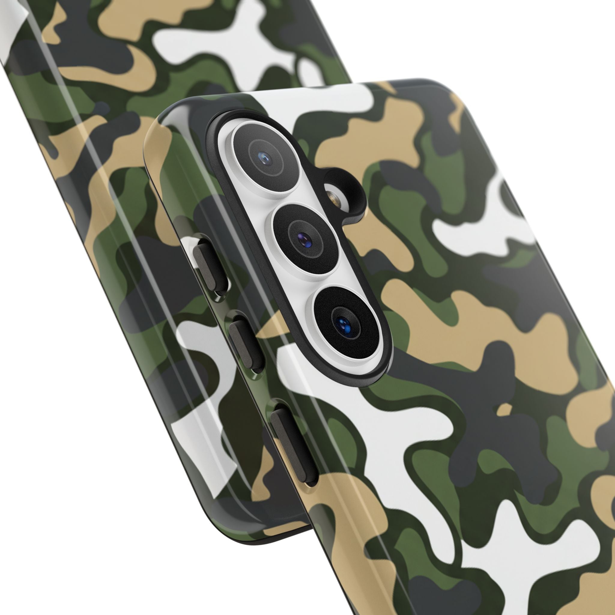 Camouflage Tough Phone Case — Military Camo Protective Cover