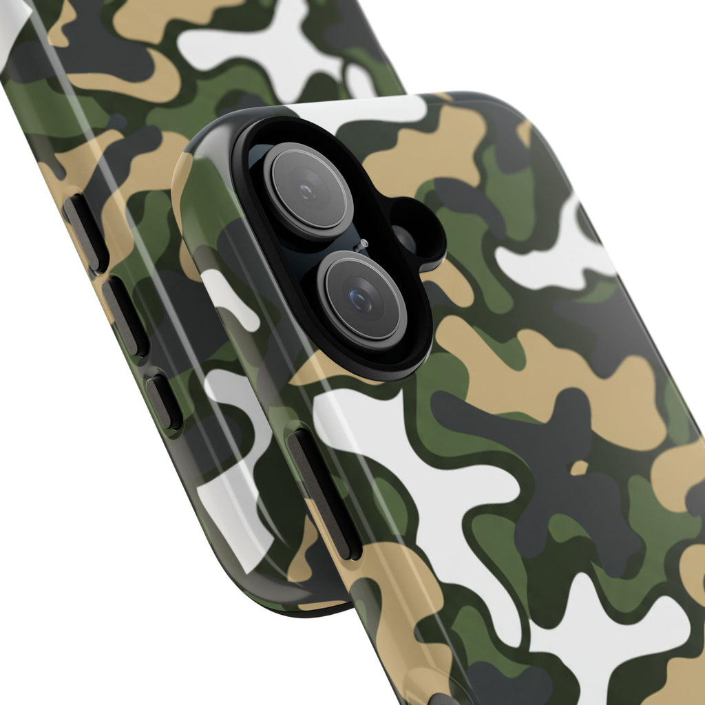 Camouflage Tough Phone Case — Military Camo Protective Cover