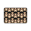 Teddy Bear Pattern Desk Mat – Cute Plush Toy Mousepad for Kids & Home Office