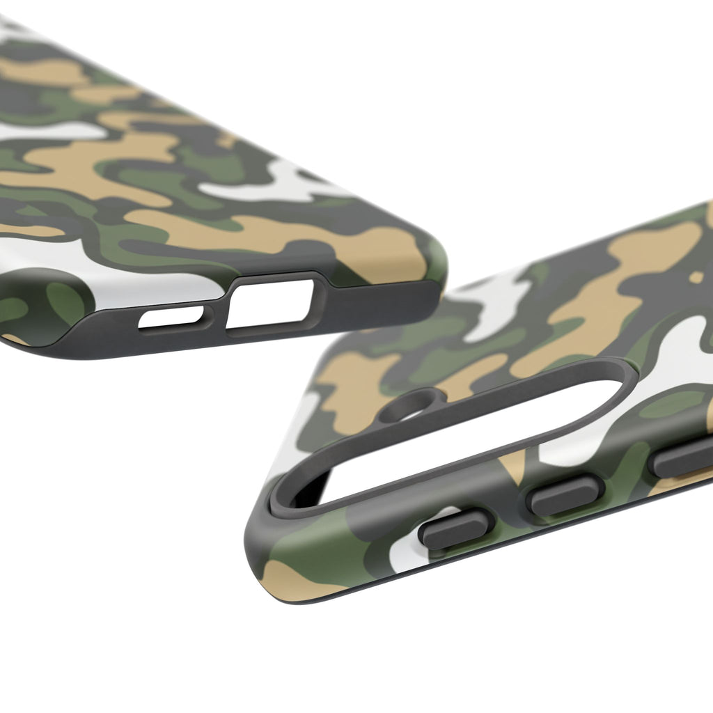 Camouflage Tough Phone Case — Military Camo Protective Cover