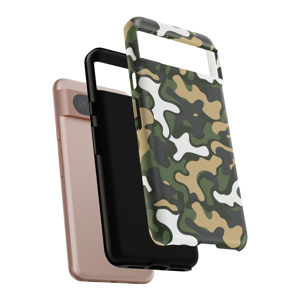 Camouflage Tough Phone Case — Military Camo Protective Cover