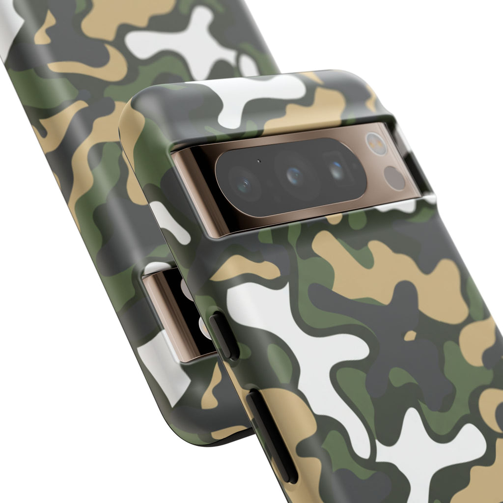 Camouflage Tough Phone Case — Military Camo Protective Cover