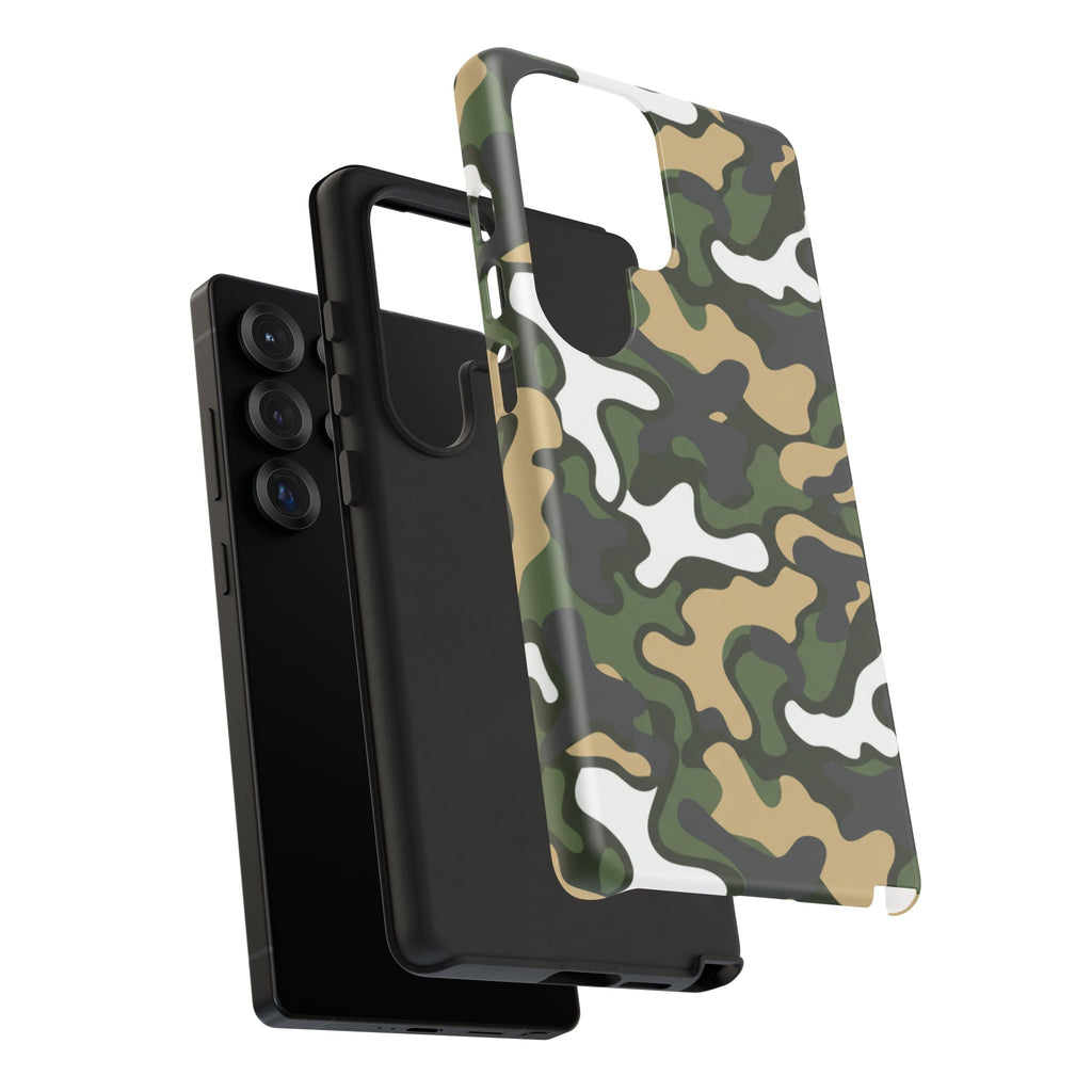 Camouflage Tough Phone Case — Military Camo Protective Cover
