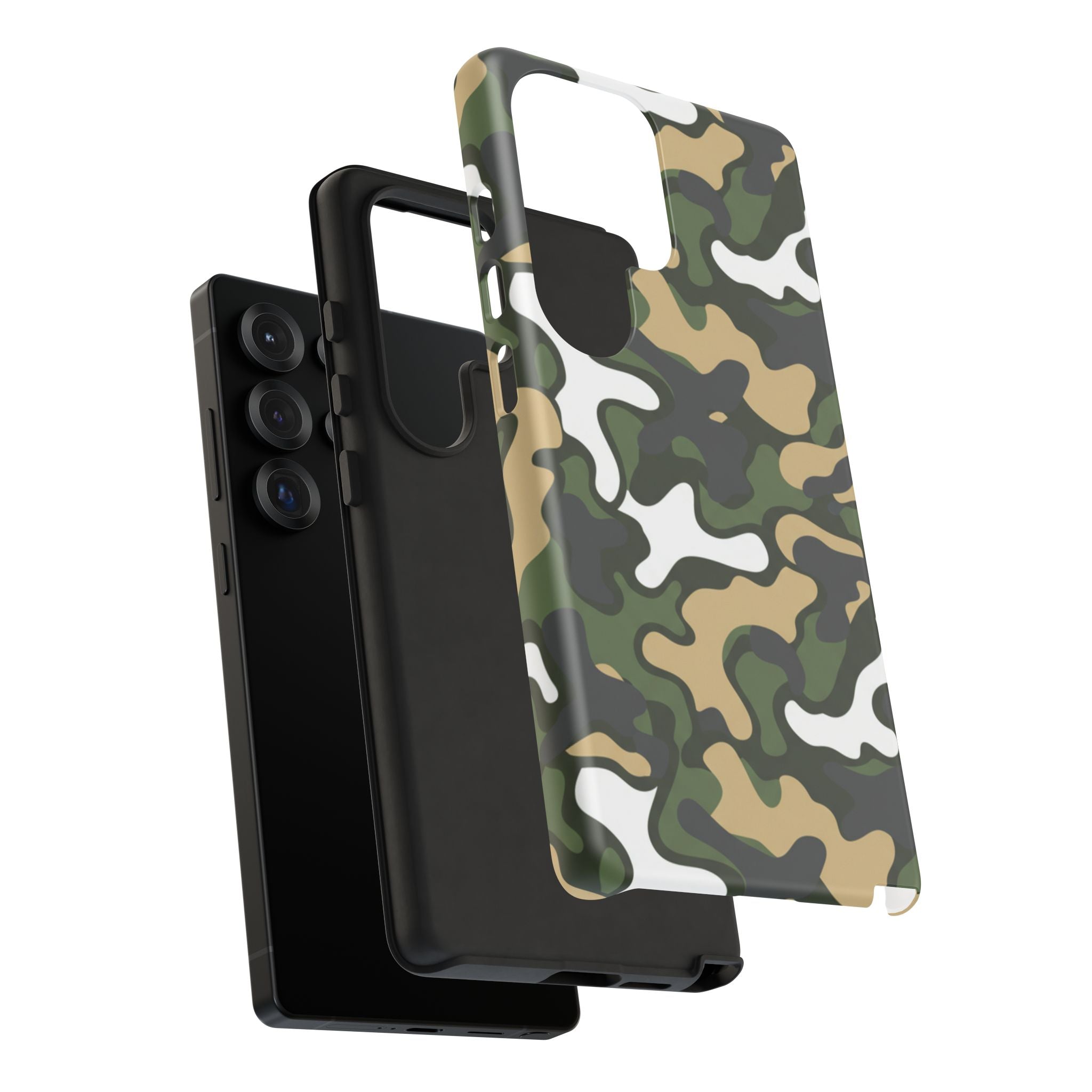 Camouflage Tough Phone Case — Military Camo Protective Cover