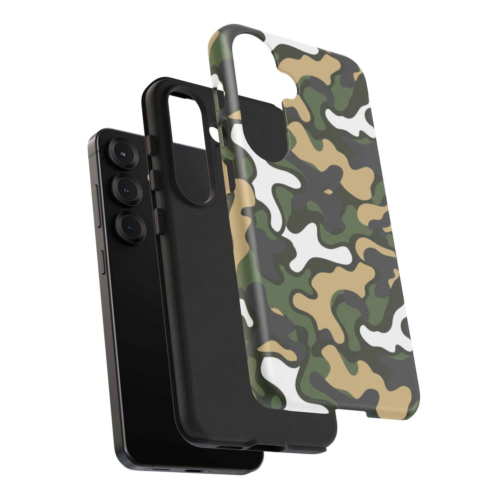Camouflage Tough Phone Case — Military Camo Protective Cover