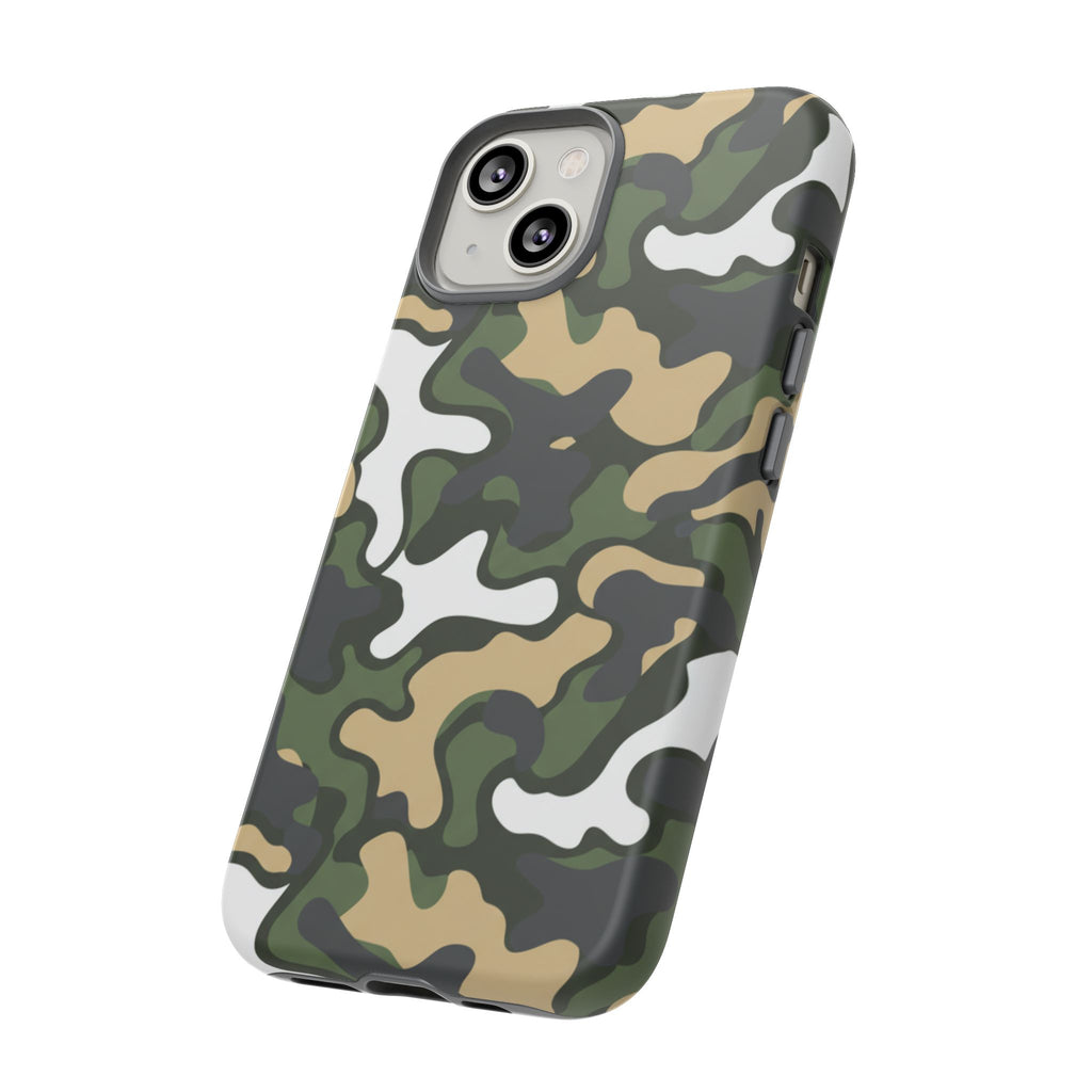 Camouflage Tough Phone Case — Military Camo Protective Cover