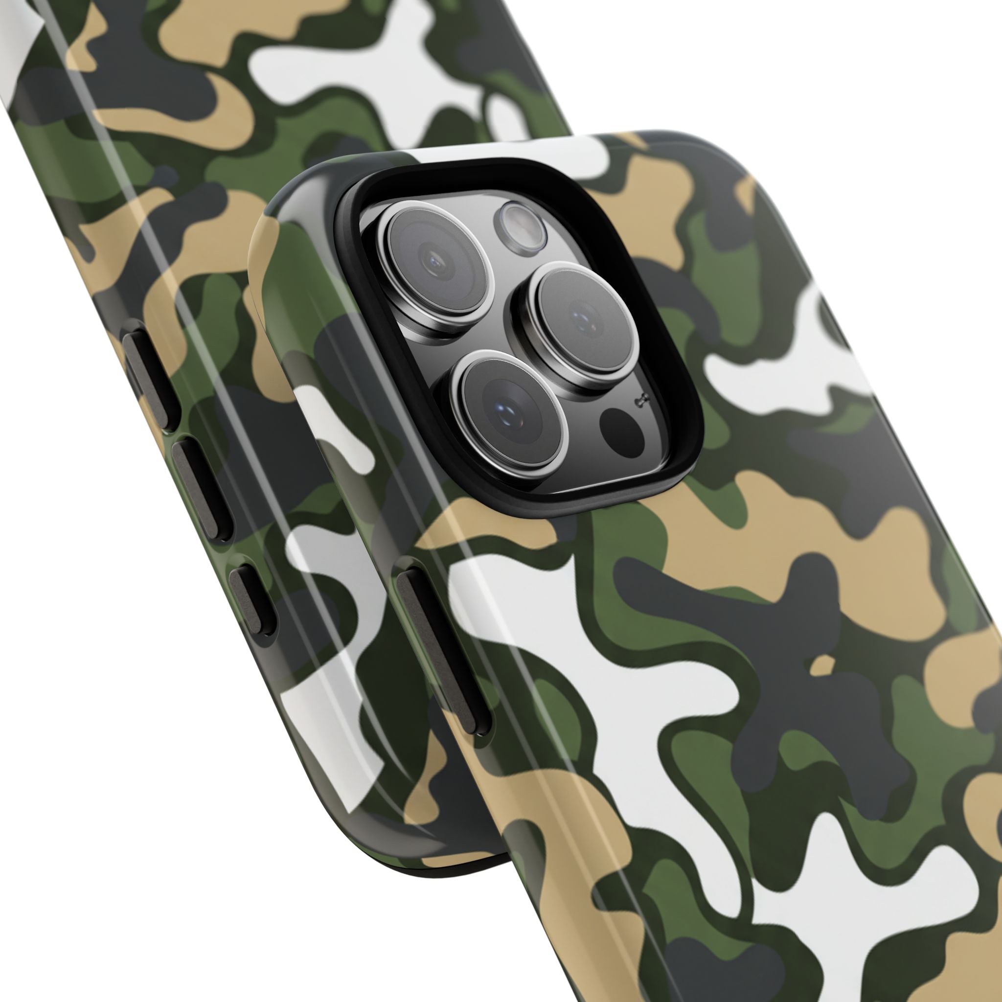 Camouflage Tough Phone Case — Military Camo Protective Cover
